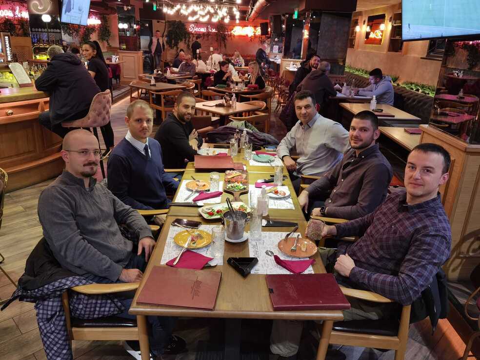 Lionstep Belgrade dinner